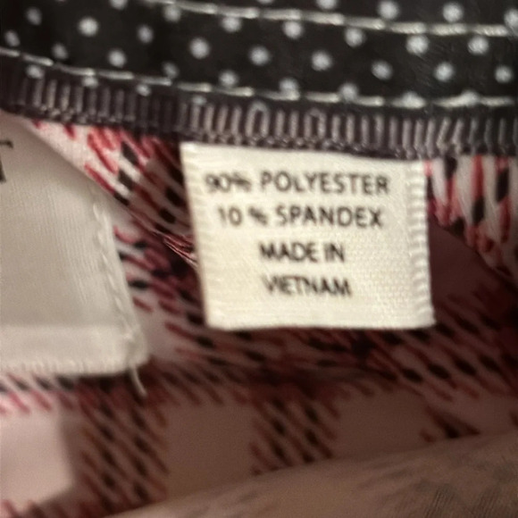 Con.Struct Cooling Comfort Slim Fit Plaid Stretch Button Up Shirt Size Large - Picture 9 of 10